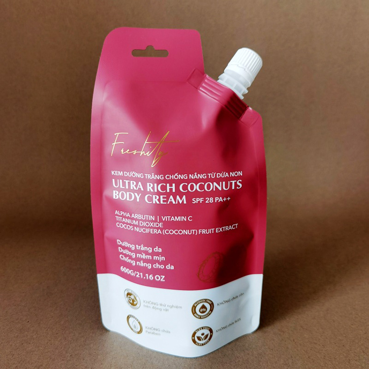 Detergent and Household Refill Spout Beer Pouch - detergent and household custom flexible packaging
