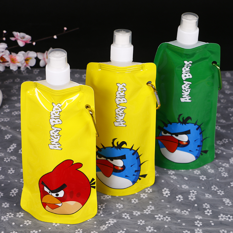 Foldable Outdoor Water Spout Pouch - foldable outdoor water custom flexible packaging