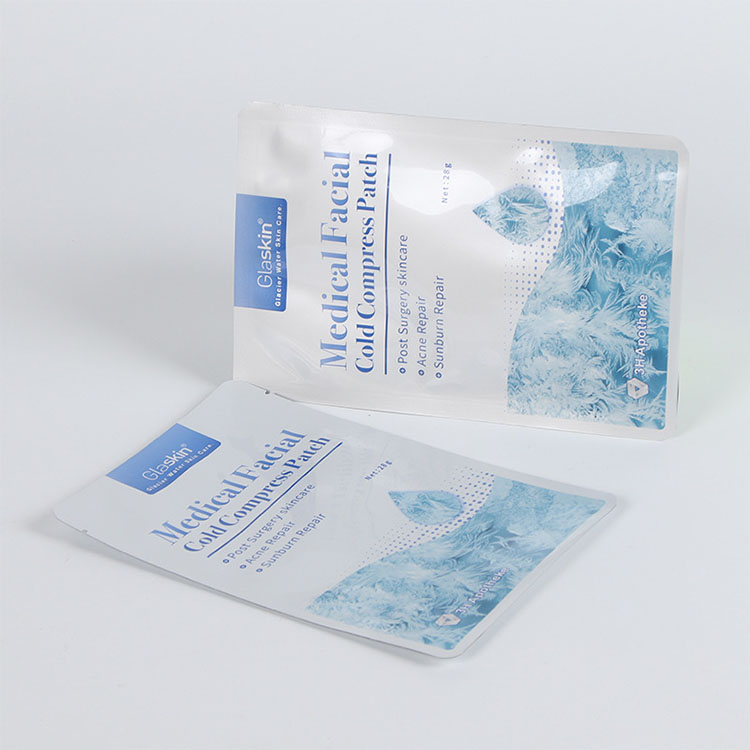 Cosmetic Three-side Seal Sample Sachet Foil for Mask Facial - cosmetic three-side seal custom flexible packaging
