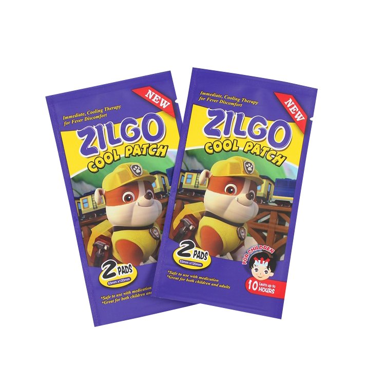 Flat-bottom Three-side Seal Cartoon Snack Packaging Pouch - flat-bottom three-side seal custom flexible packaging
