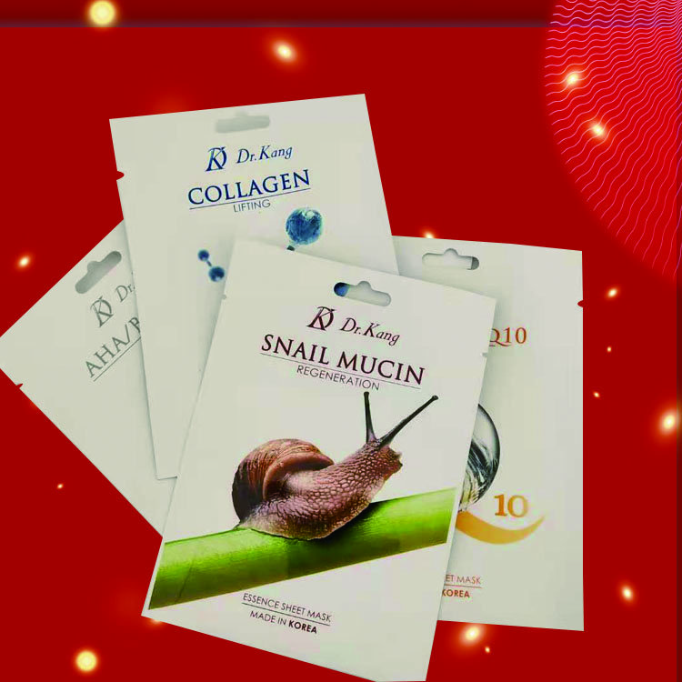 Cosmetic Mask and Skincare Foil Packaging Pouch - cosmetic mask and custom flexible packaging