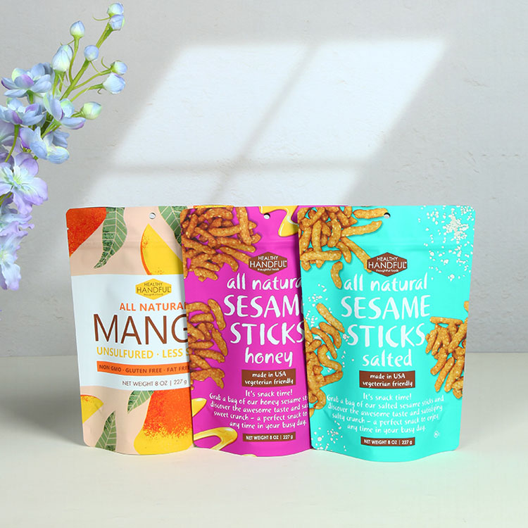 Snack Food Laminated Foil Packaging Roll Film - snack food laminated custom flexible packaging