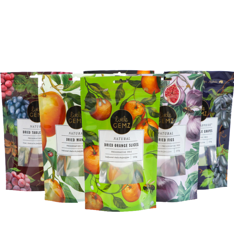 Custom Pet Food Stand-up Recyclable Clear Packaging Bag - custom pet food custom flexible packaging