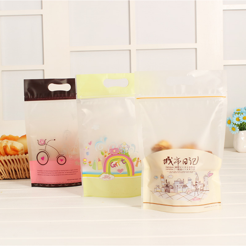 Candy Cookie and Bakery Snack Zipper Moisture Barrier Packaging Bag - candy cookie and custom flexible packaging