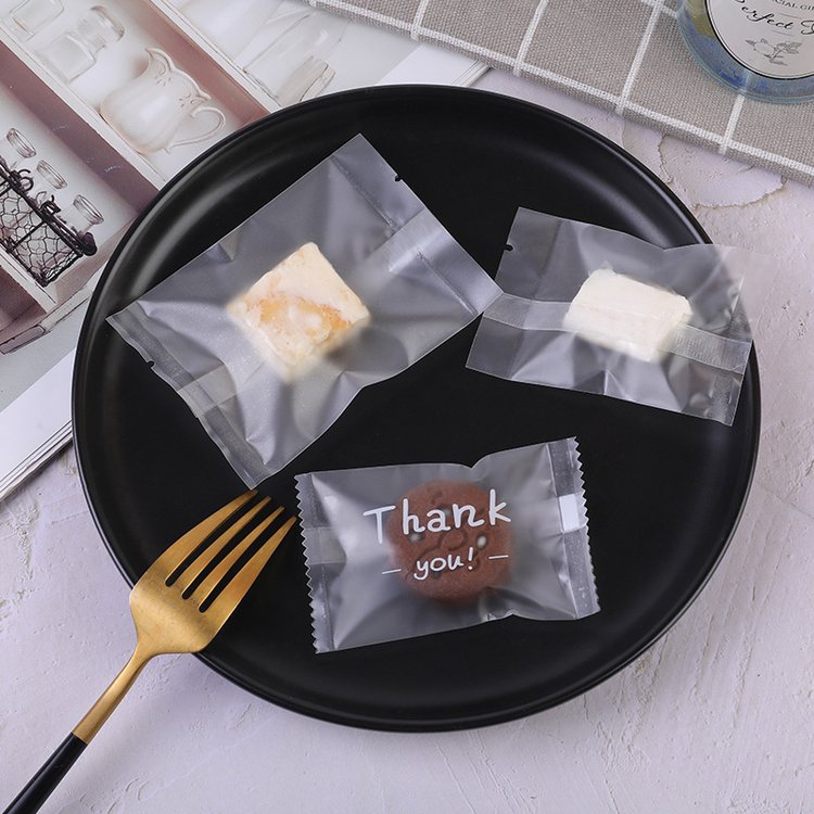 Candy Cookie and Bakery Snack Clear Packaging Bag - candy cookie and custom flexible packaging