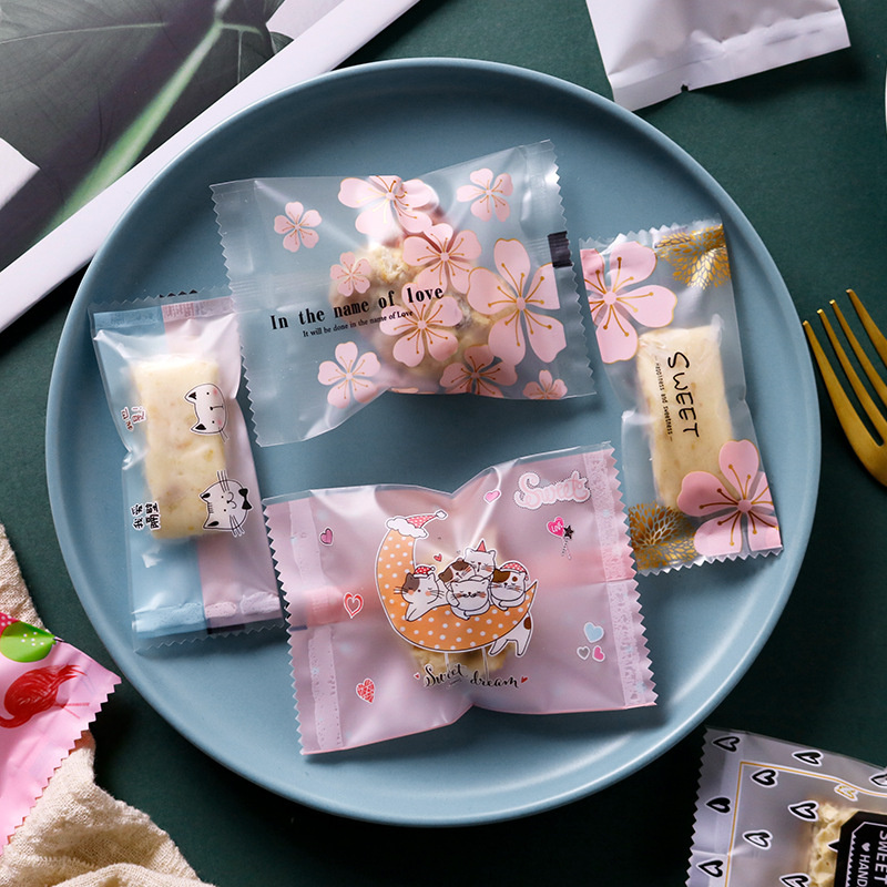 Candy Cookie and Bakery Snack Nougat Packaging Bag - candy cookie and custom flexible packaging