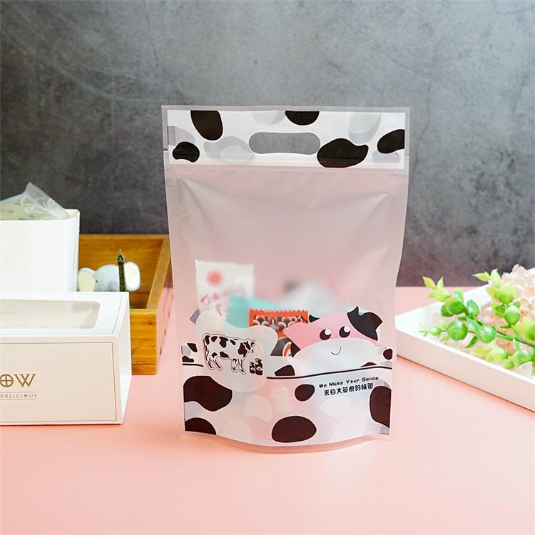 Candy Cookie and Bakery Snack Zipper Laminated Packaging Bag - candy cookie and custom flexible packaging