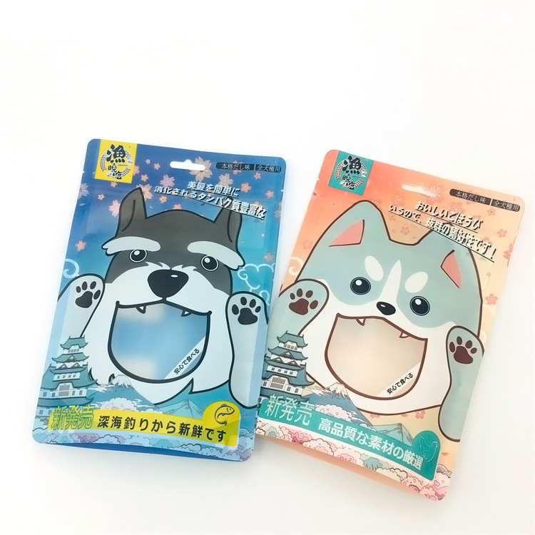 Zipper Clear Snack Stand-up Pouch