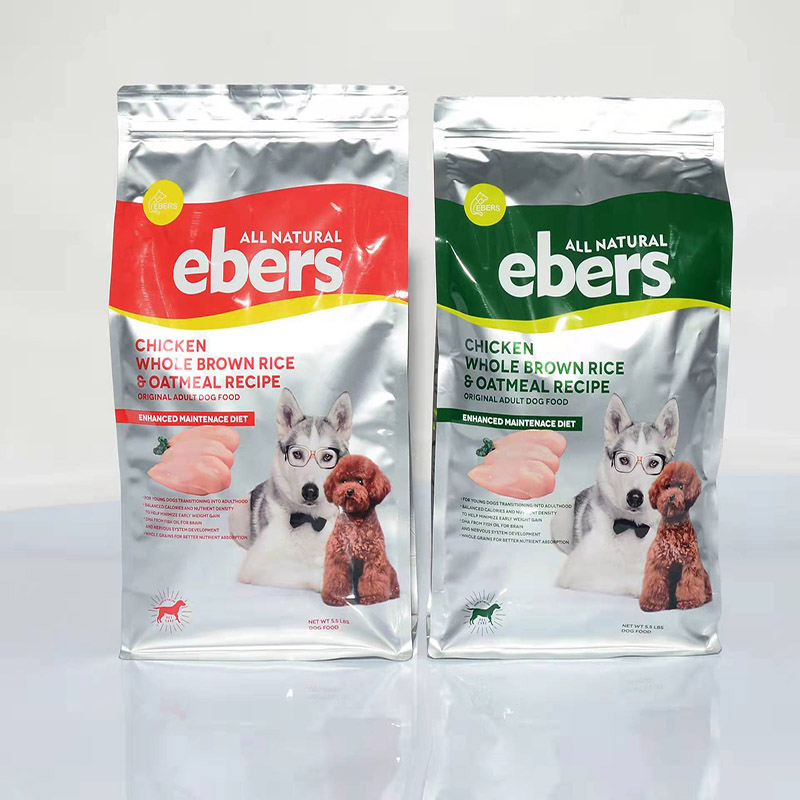 Flat-bottom Pet Food Zipper Packaging Bag for Dog - flat-bottom pet food custom flexible packaging