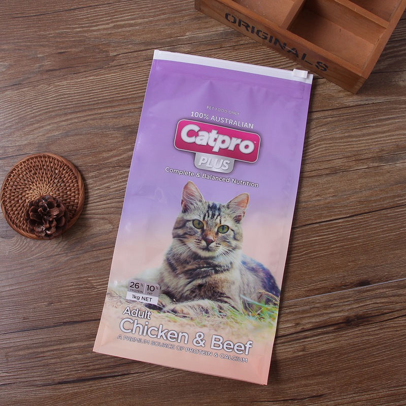 Zipper PET Food Flat-bottom Pouch