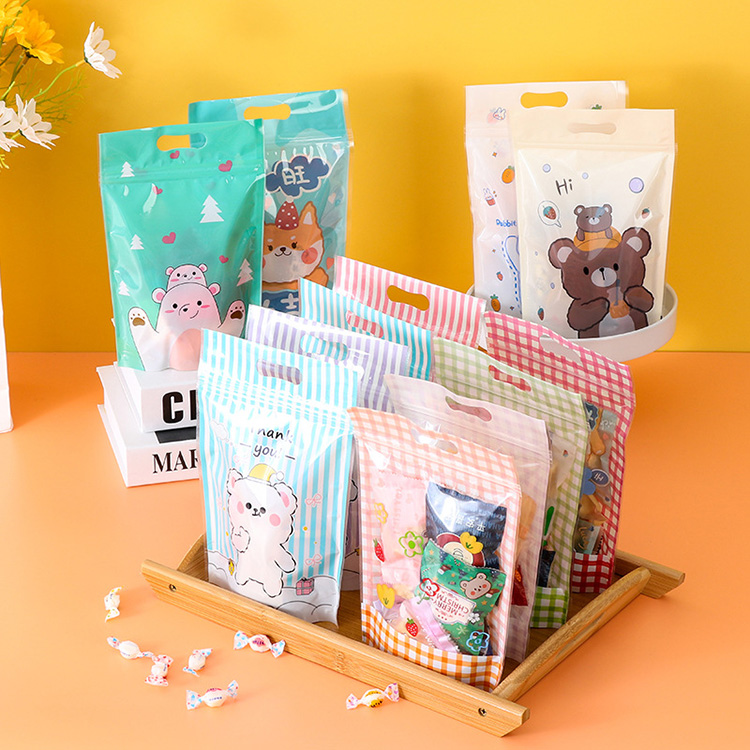 Zipper Low MOQ Snack Stand-up Pouch