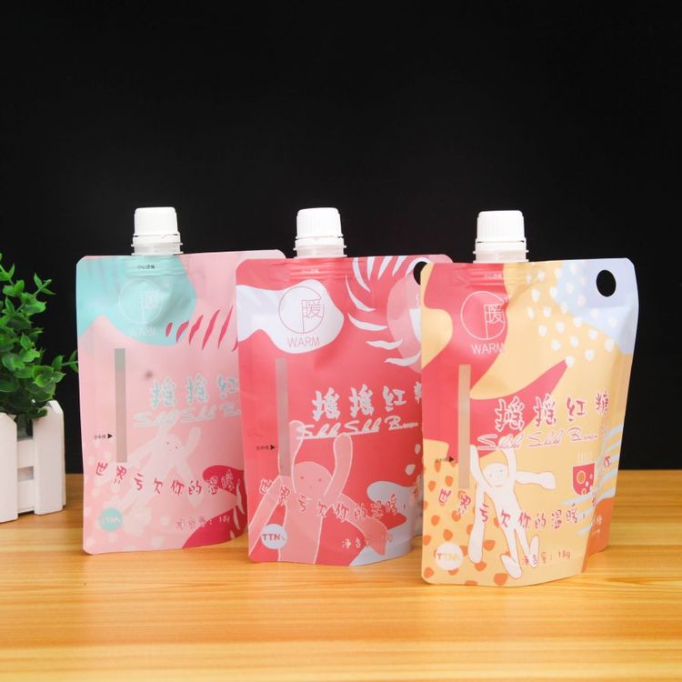 Beverage and Liquid Spout Pouch Juice - beverage and liquid custom flexible packaging