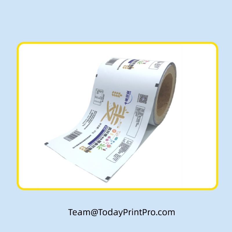 Snack Food Laminated Custom Print Packaging Roll Film - snack food laminated custom flexible packaging