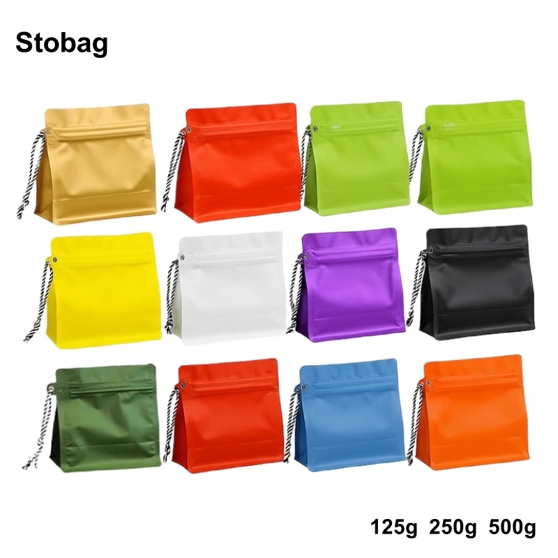Custom Coffee Stand-up Zipper Foil Powder High Barrier Packaging Pouch Tea - custom coffee stand-up custom flexible.
