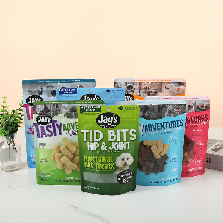 Flat-bottom Pet Food Packaging Bag - flat-bottom pet food custom flexible packaging