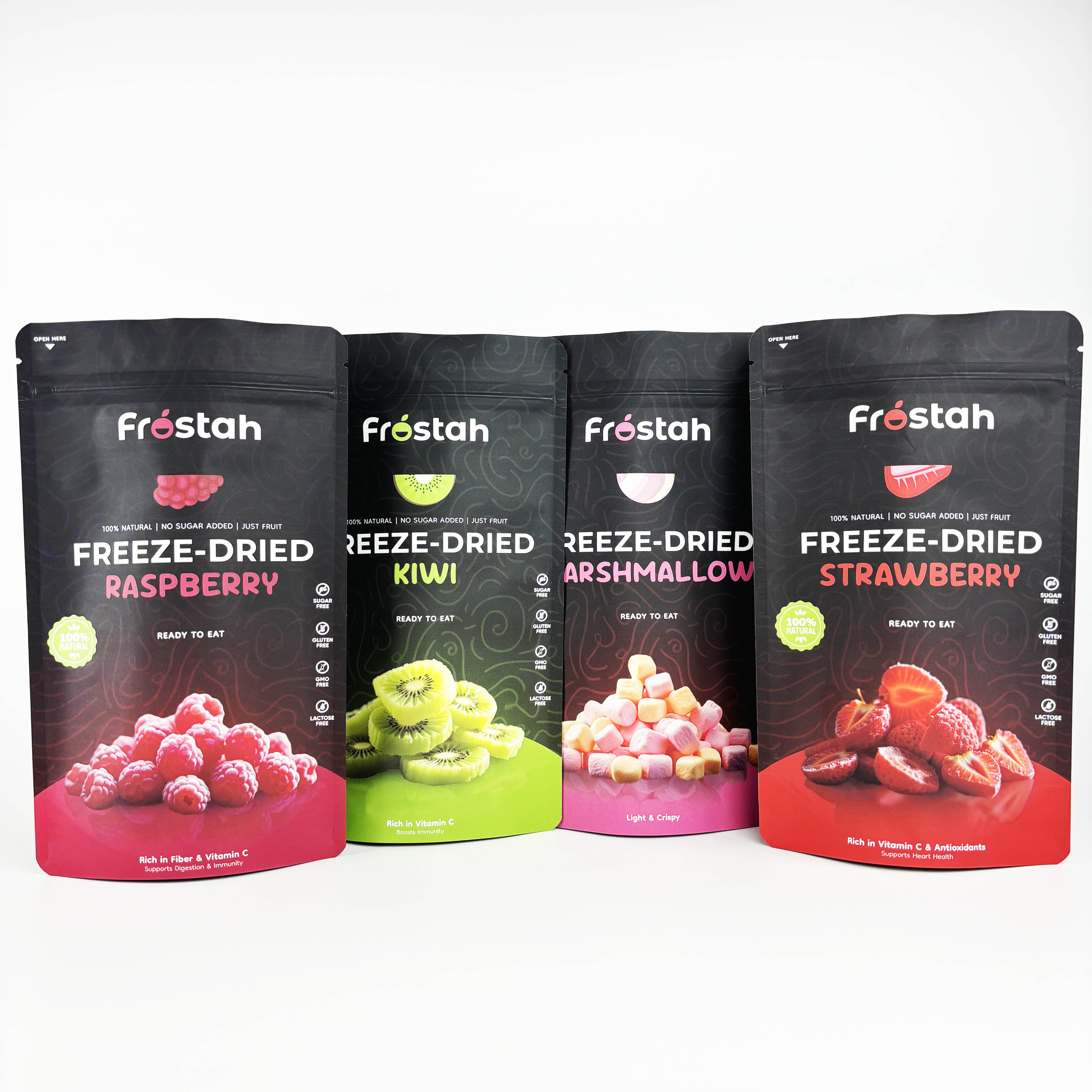 Snack Food Zipper Stand-up Matte Packaging Pouch - snack food zipper custom flexible packaging