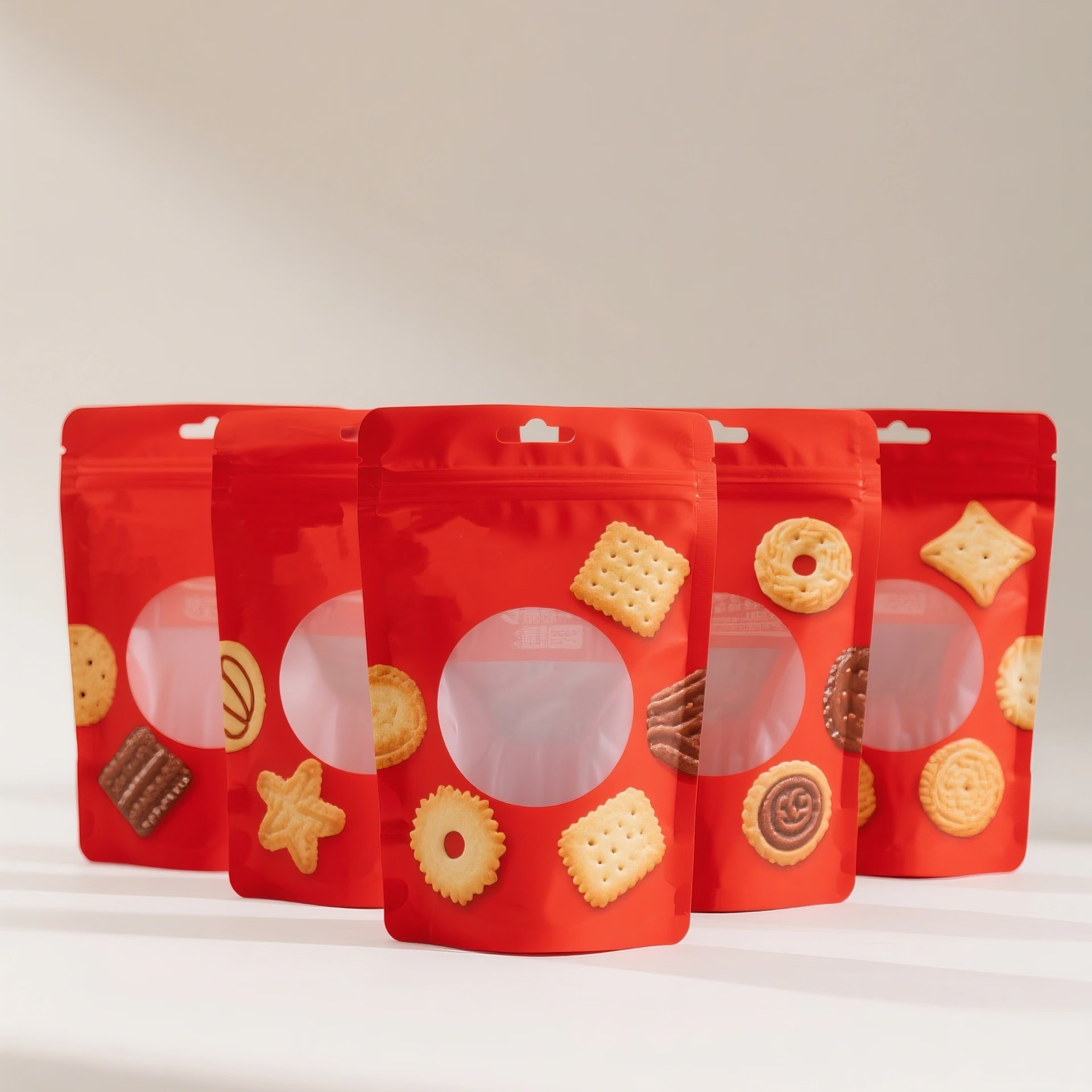 Barrier Zipper Snack Stand-up Pouch Private