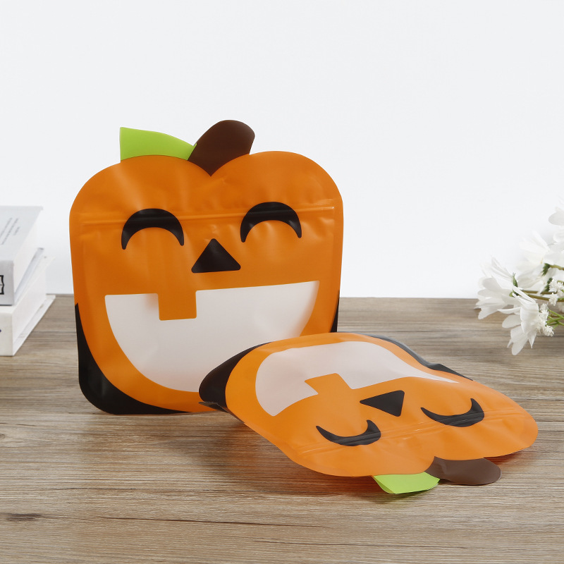 Zipper Snack Kraft Window Pouch