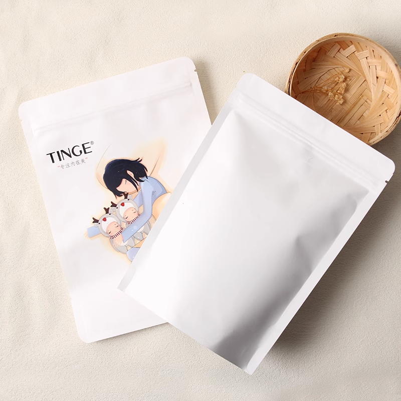 Zipper Kraft Window Pouch