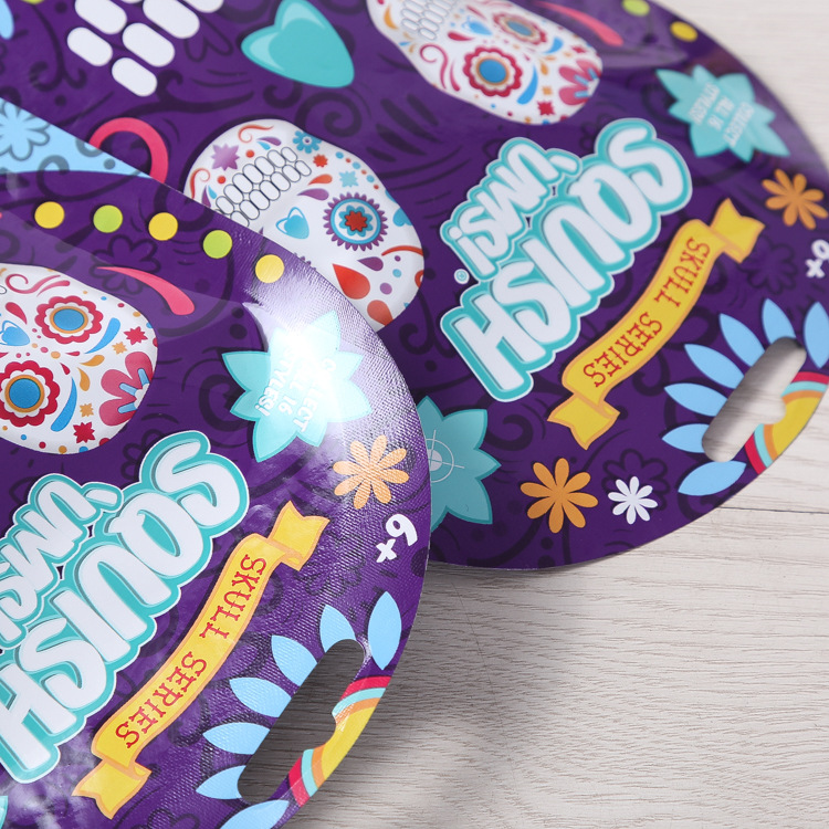 Zipper Custom Shaped Snack Shaped Pouch