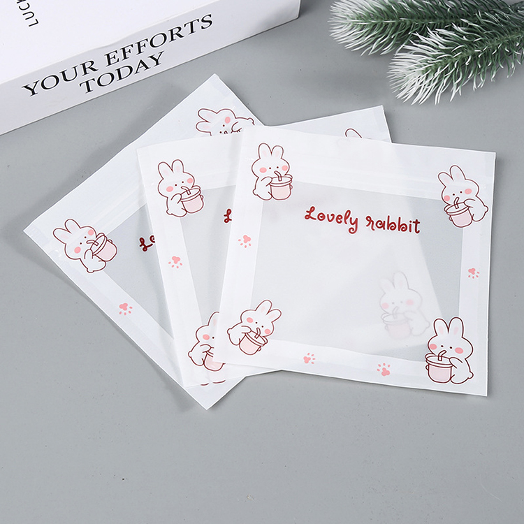 Zipper Clear Snack Stand-up Pouch