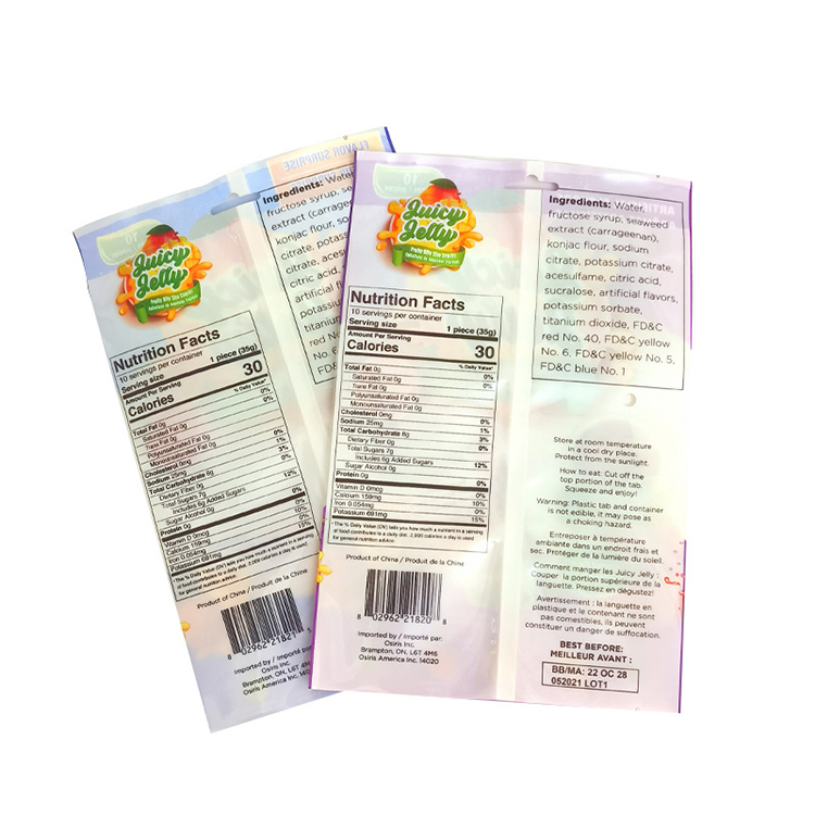Barrier Snack Sample Sachet