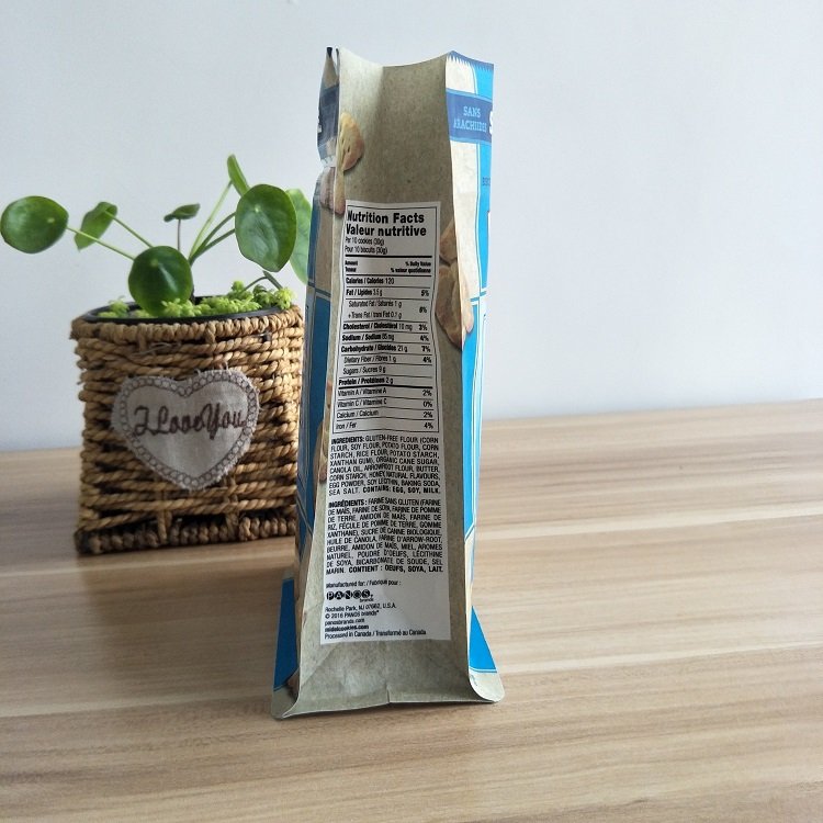 Zipper Snack Flat-bottom Pouch