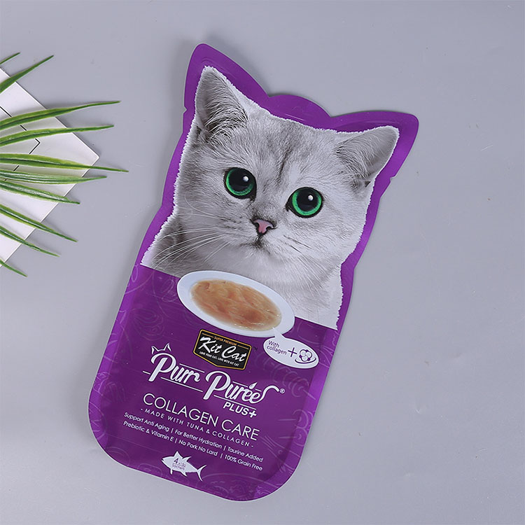 Barrier Zipper PET Food Shaped Pouch