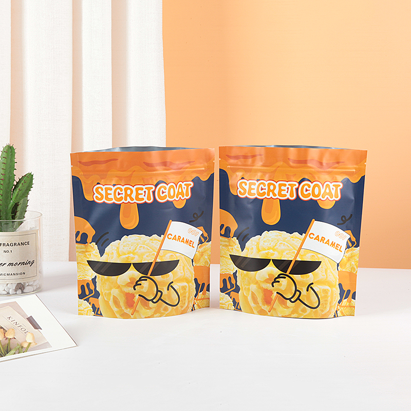 Zipper Snack Flat-bottom Pouch