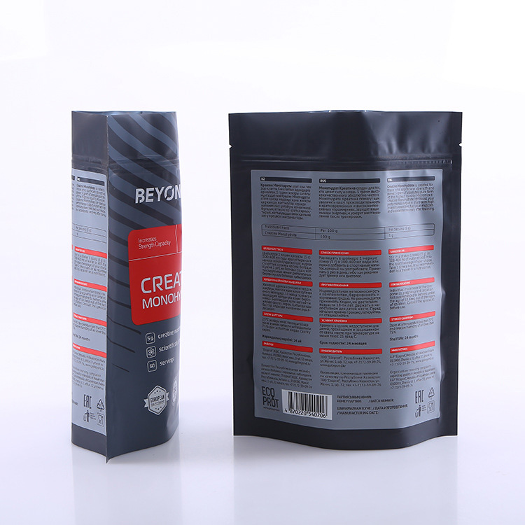 Barrier Zipper Snack Stand-up Pouch