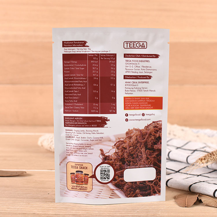 Barrier Snack Sample Sachet