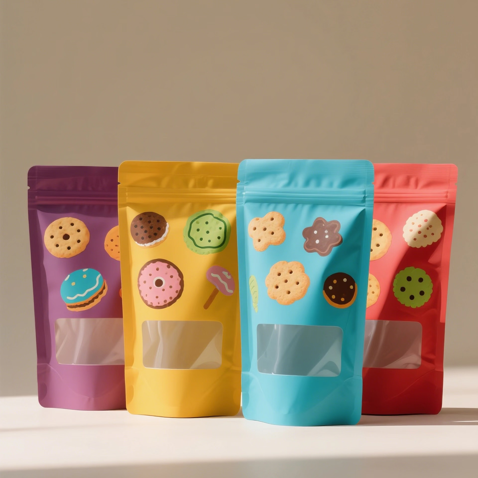Barrier Zipper Snack Stand-up Pouch Private