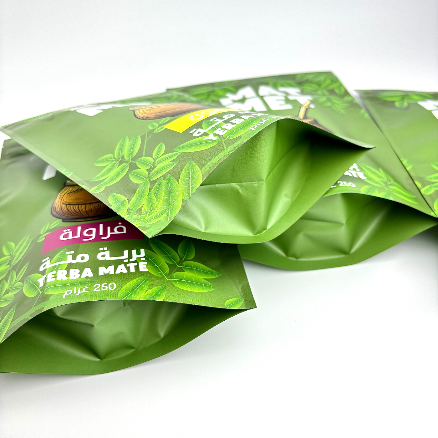 Recyclable Matte Finish PET Food Stand-up Pouch