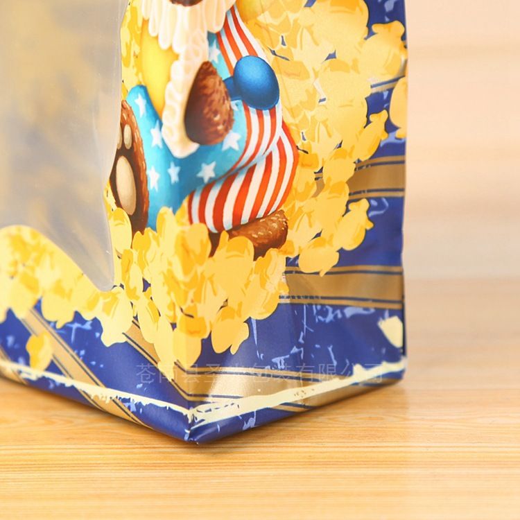 Clear Snack Kraft Window Pouch