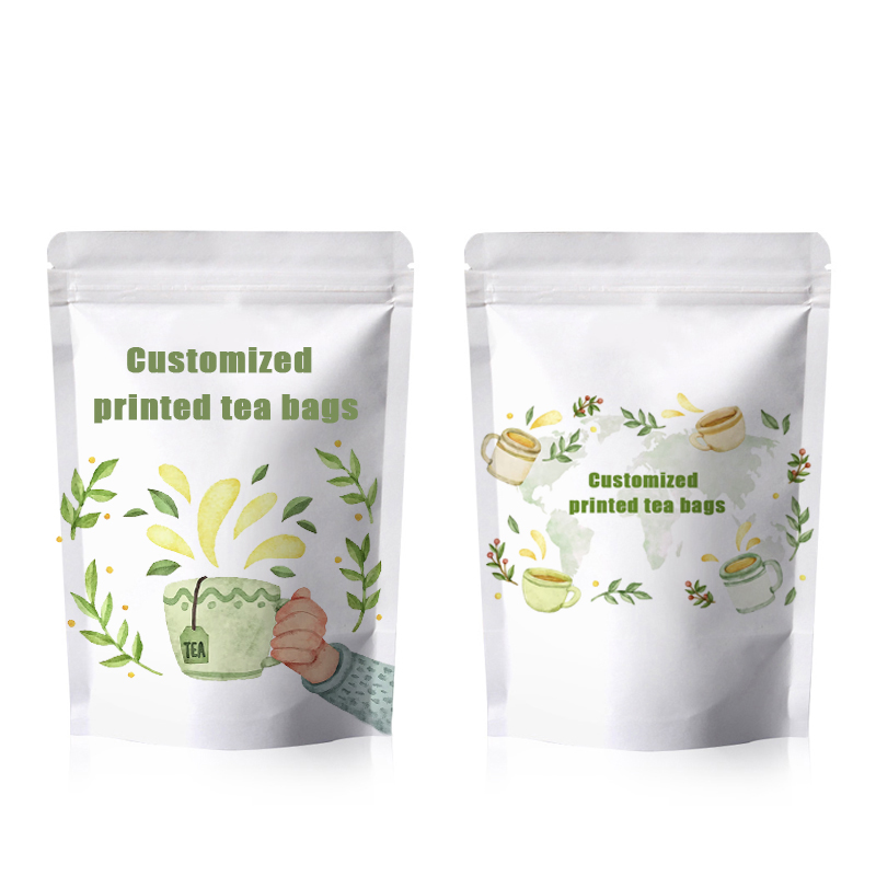 Barrier Zipper Kraft Window Pouch