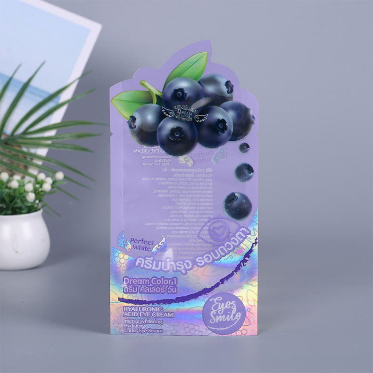 Custom Shaped Cosmetic Sample Sachet