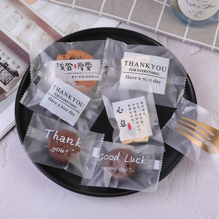 Clear Snack Packaging Bag