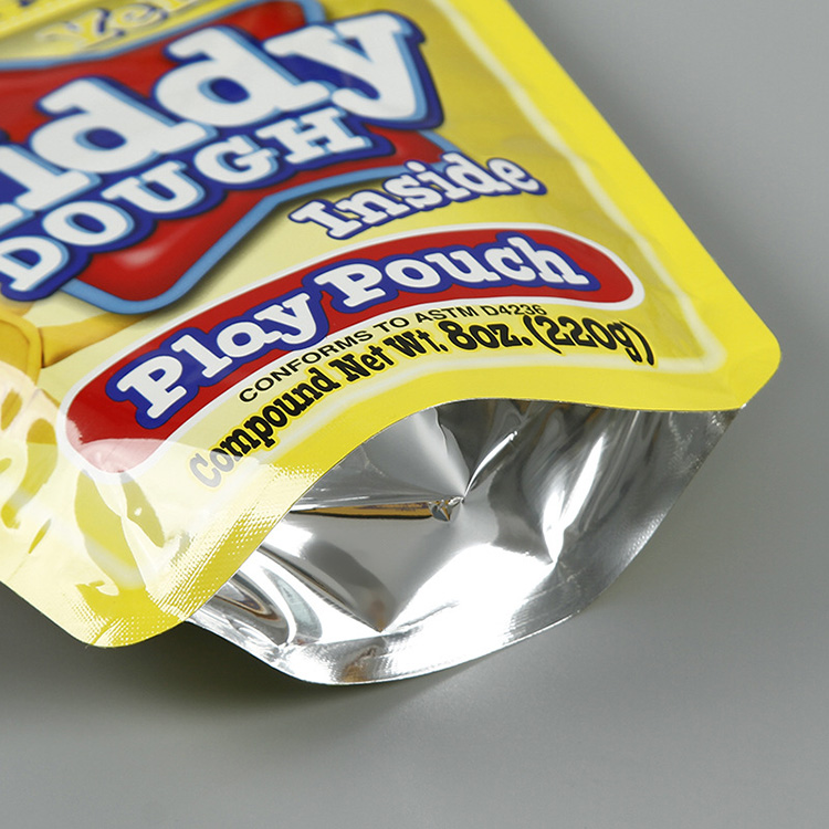 Zipper Custom Shaped Snack Shaped Pouch