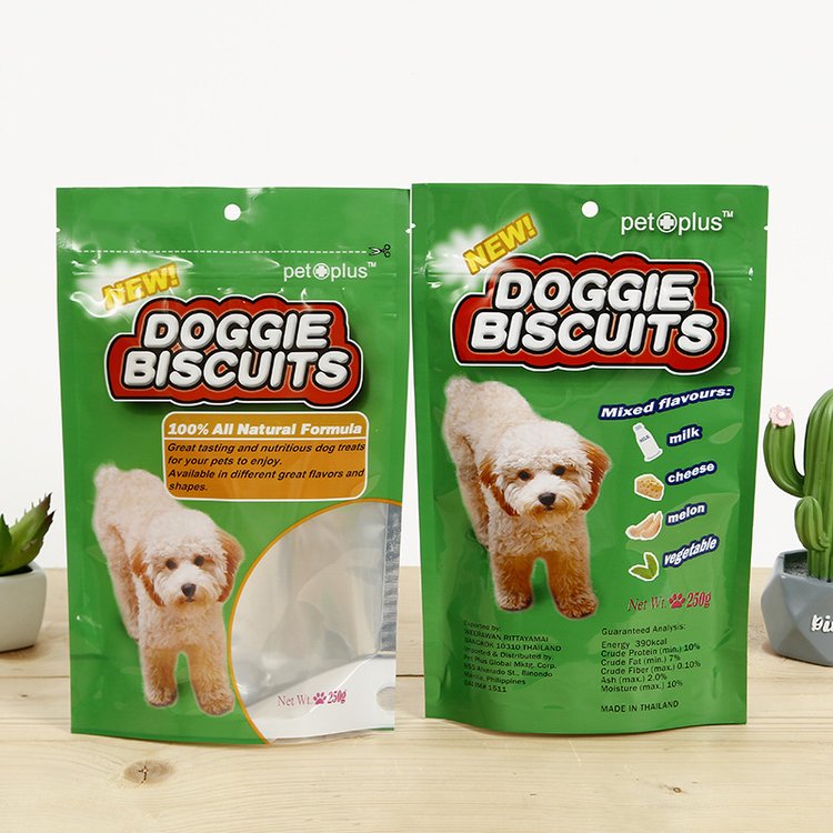Zipper PET Food Flat-bottom Pouch