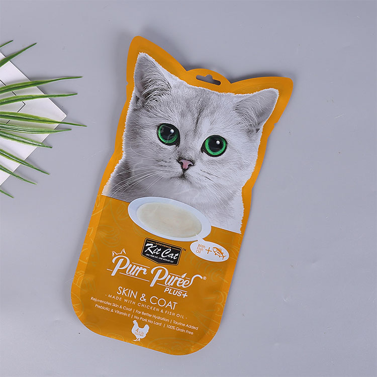 Barrier Zipper PET Food Shaped Pouch