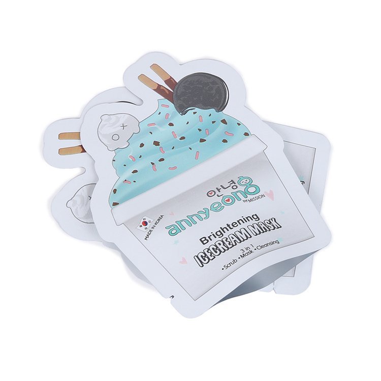 Barrier Custom Shaped Cosmetic Sample Sachet