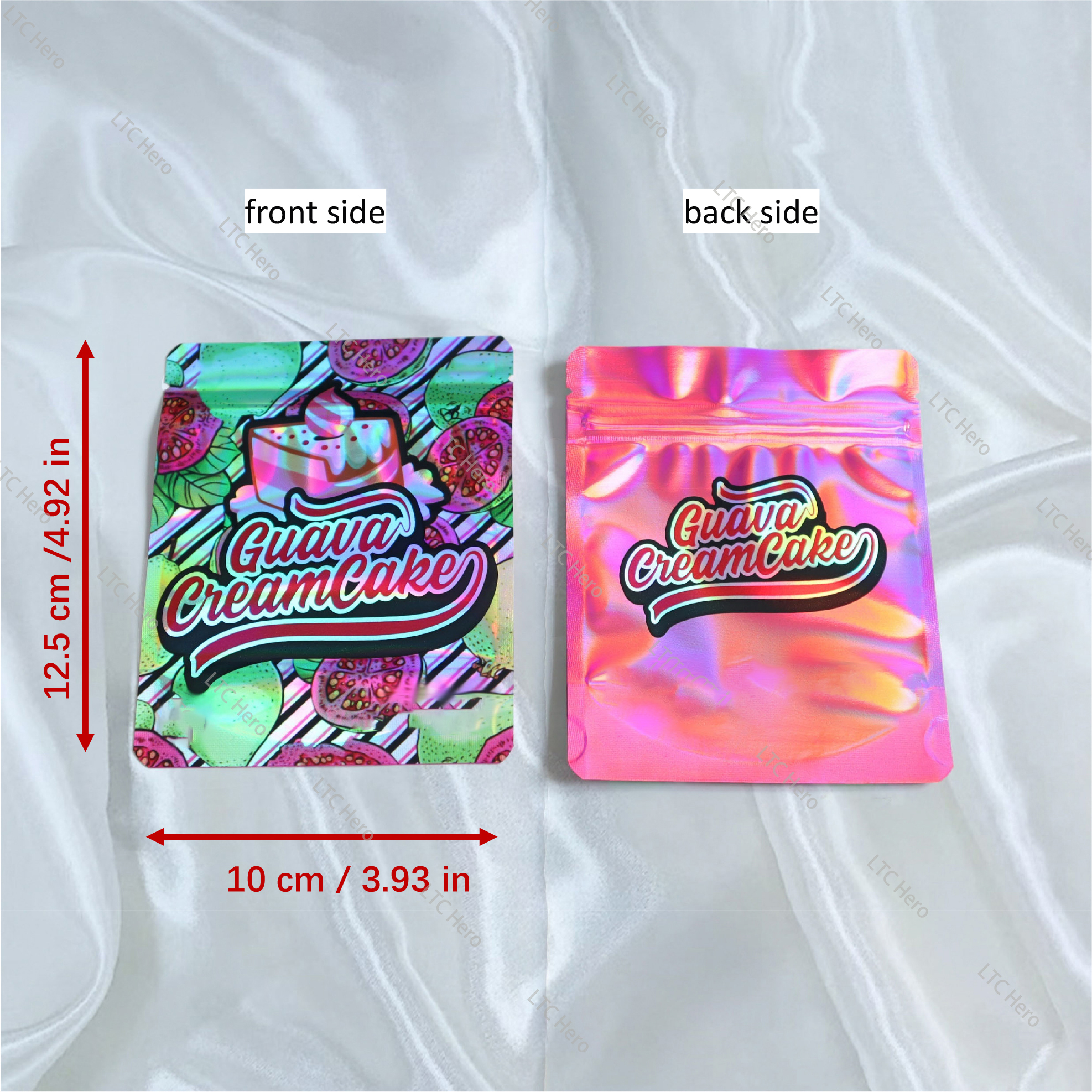 Zipper Custom Shaped Shaped Pouch