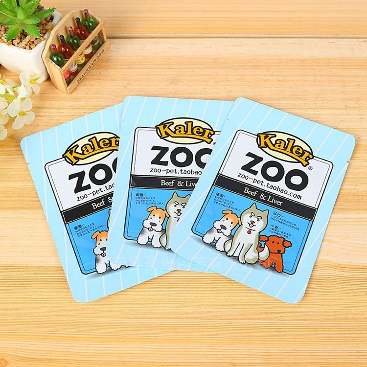 Zipper Printed Snack Stand-up Pouch Private