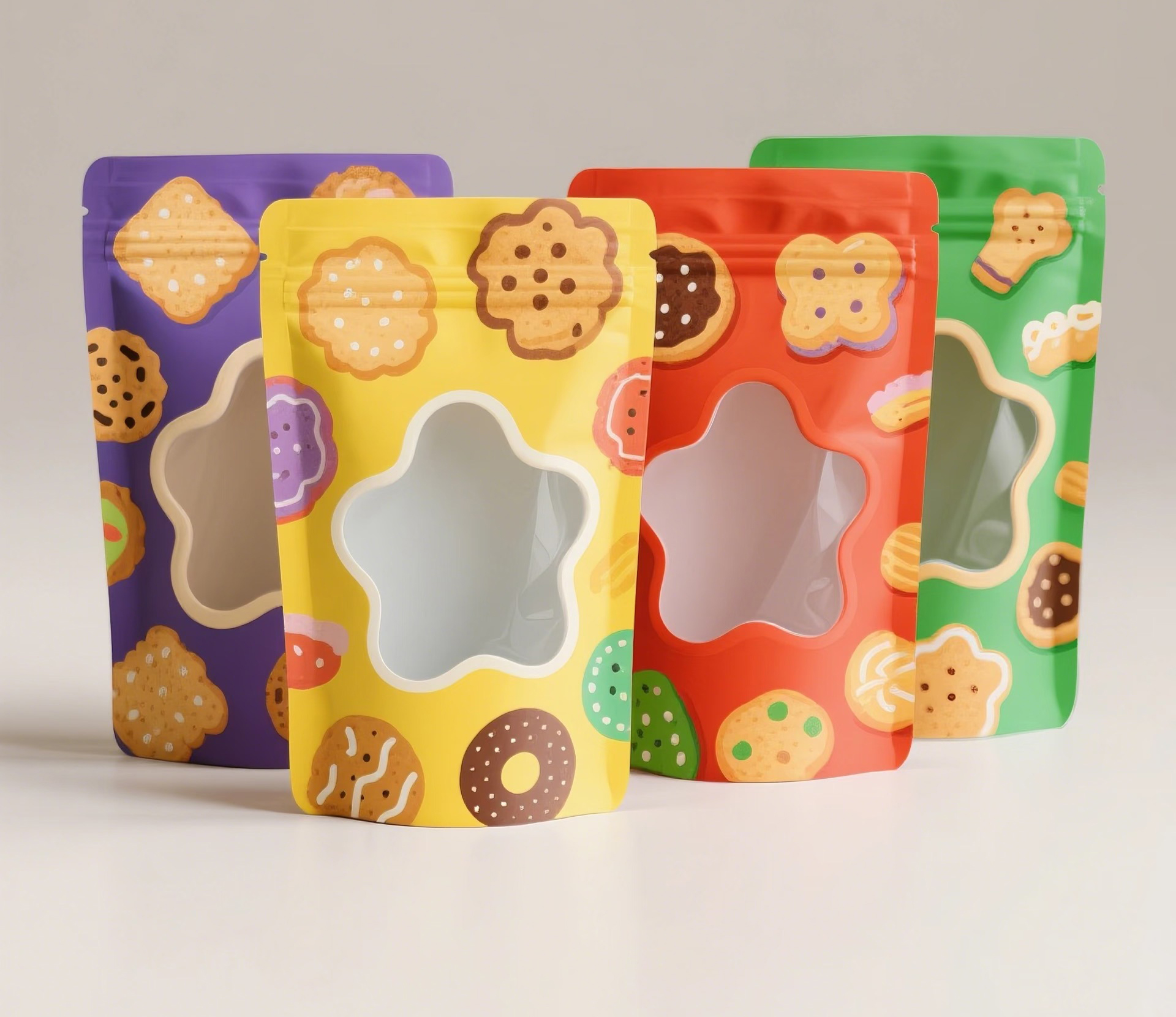 Barrier Zipper Snack Stand-up Pouch Private