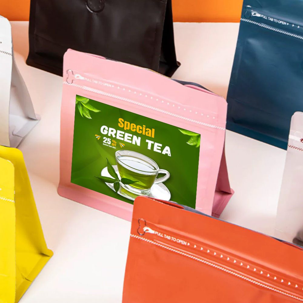 Barrier Zipper Coffee Stand-up Pouch High
