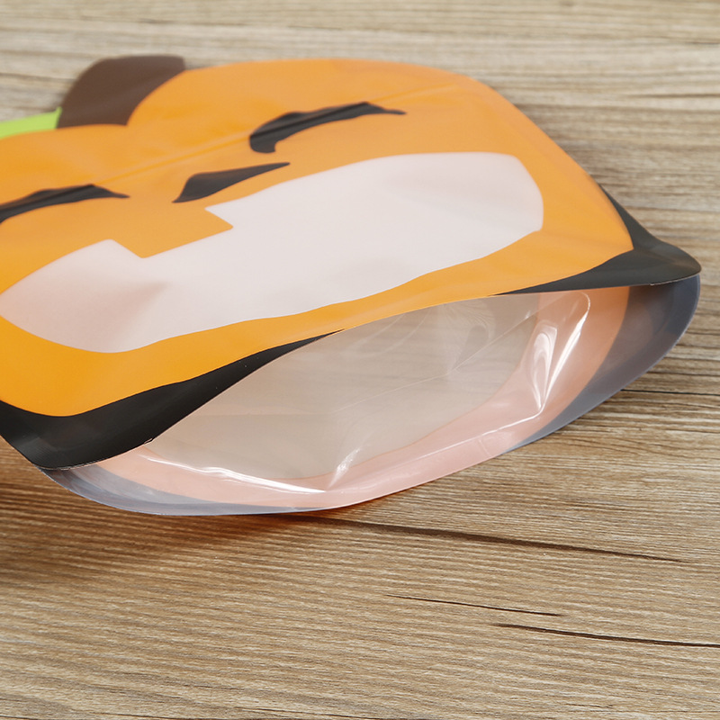 Zipper Snack Kraft Window Pouch