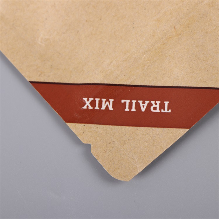 Zipper Tea Kraft Window Pouch
