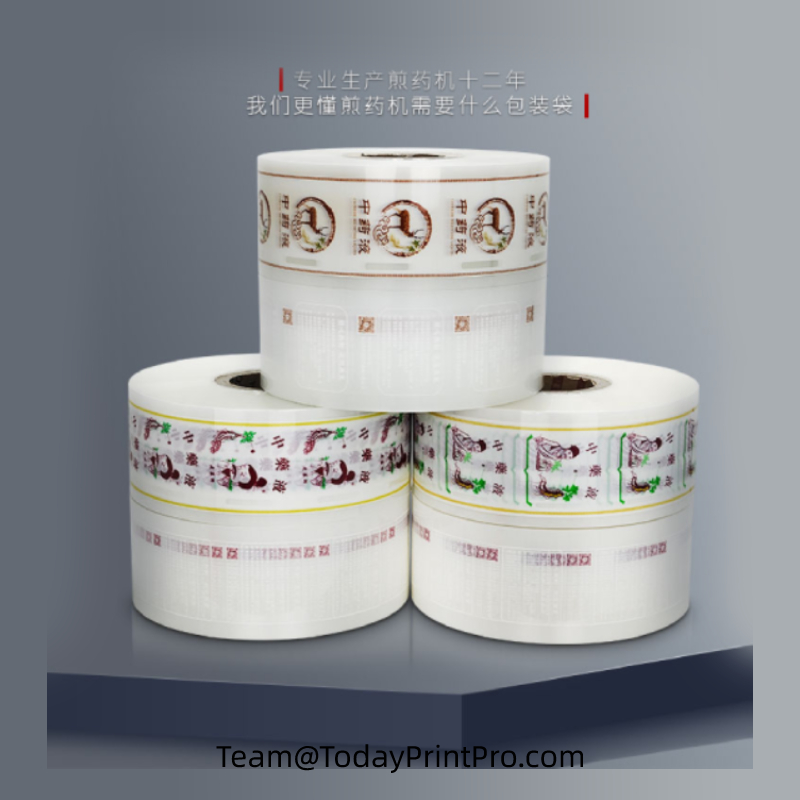 Printed Snack Roll Stock Film