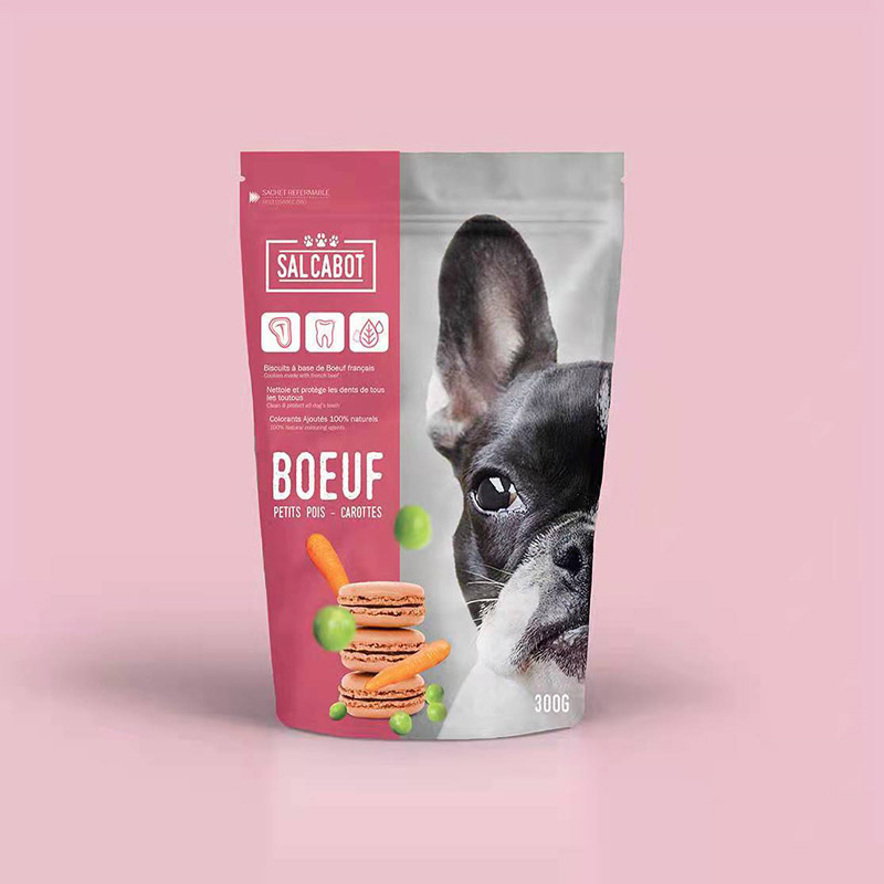 Zipper PET Food Flat-bottom Pouch