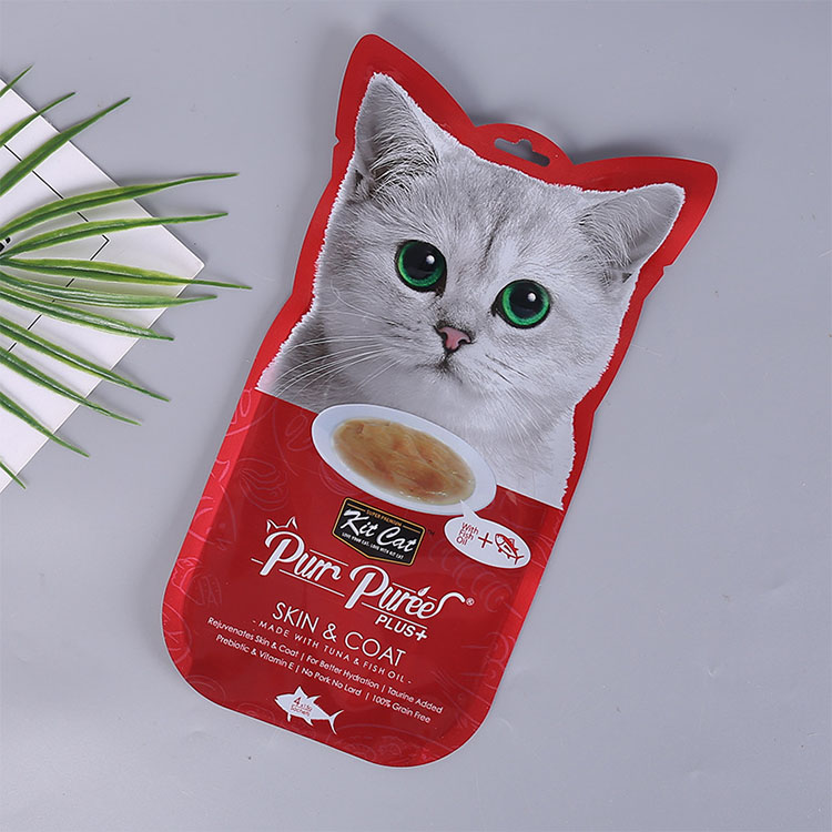 Barrier Zipper PET Food Shaped Pouch